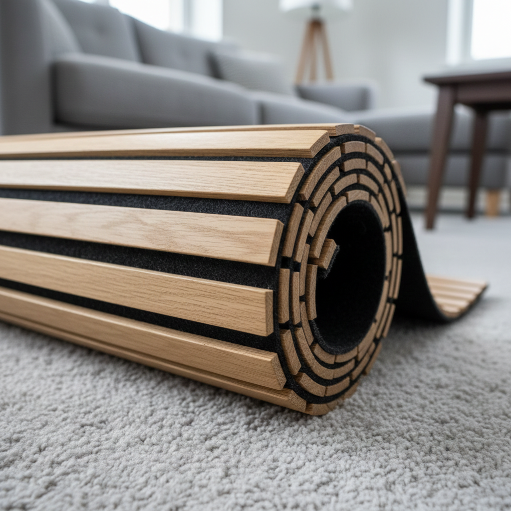 Pannello Flessibile di Alta Gamma in Legno – 270x110 cm