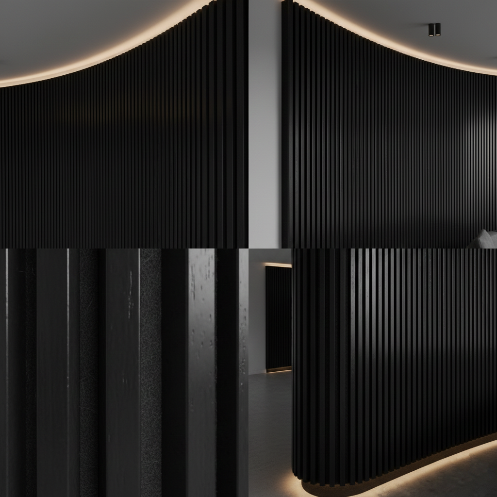 Pannello Flessibile di Alta Gamma in Legno – 270x110 cm